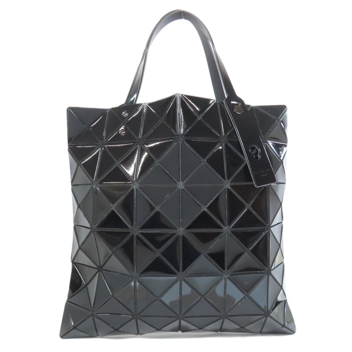 美品✨イッセイミヤケ バタフライ柄 ハンドバッグ PVC ブラック ISSEY MIYAKE - □新品同様□ BAO BAO ISSEY MIYAKE バオバオ