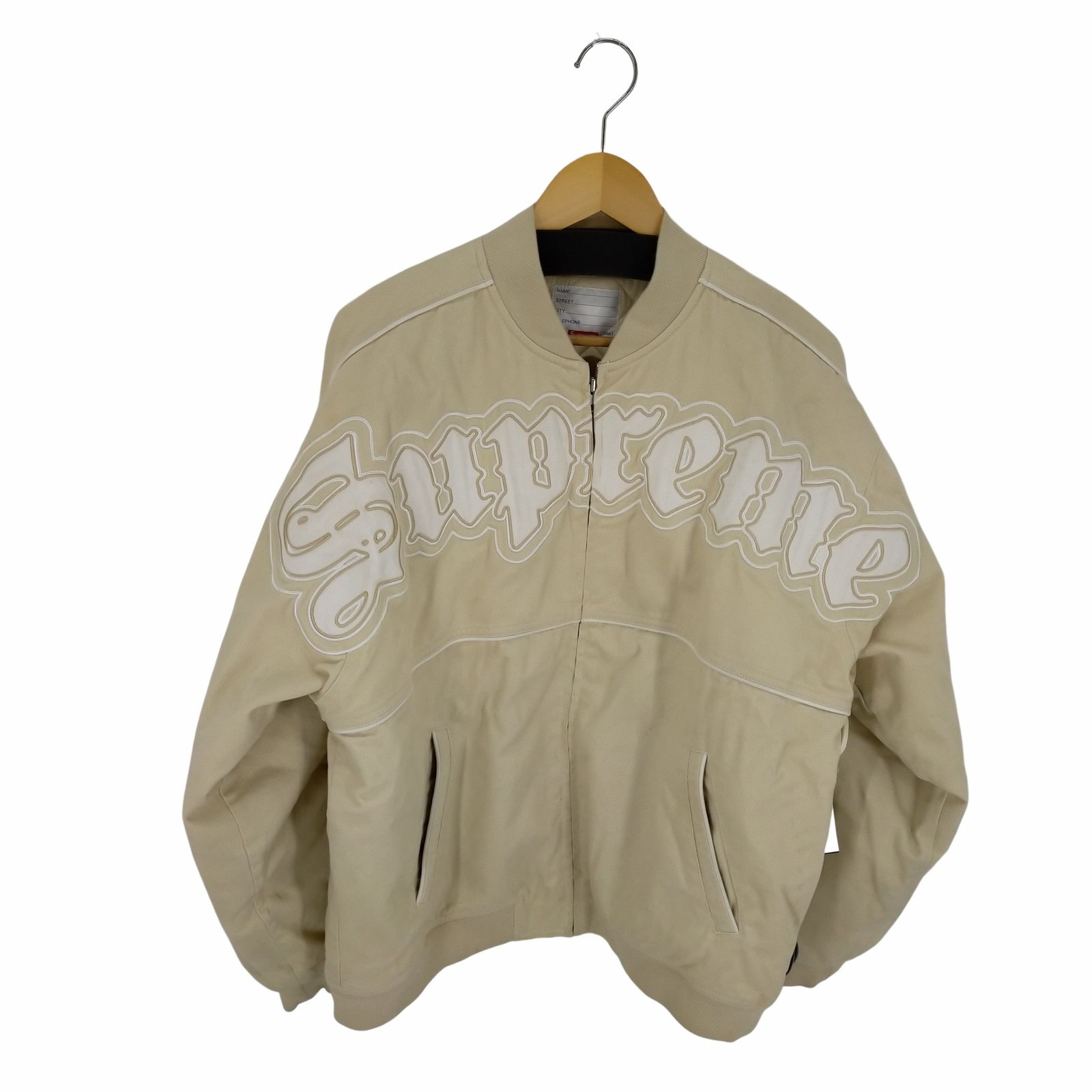 シュプリーム Supreme Twill Old English Varsity Jacket メンズ