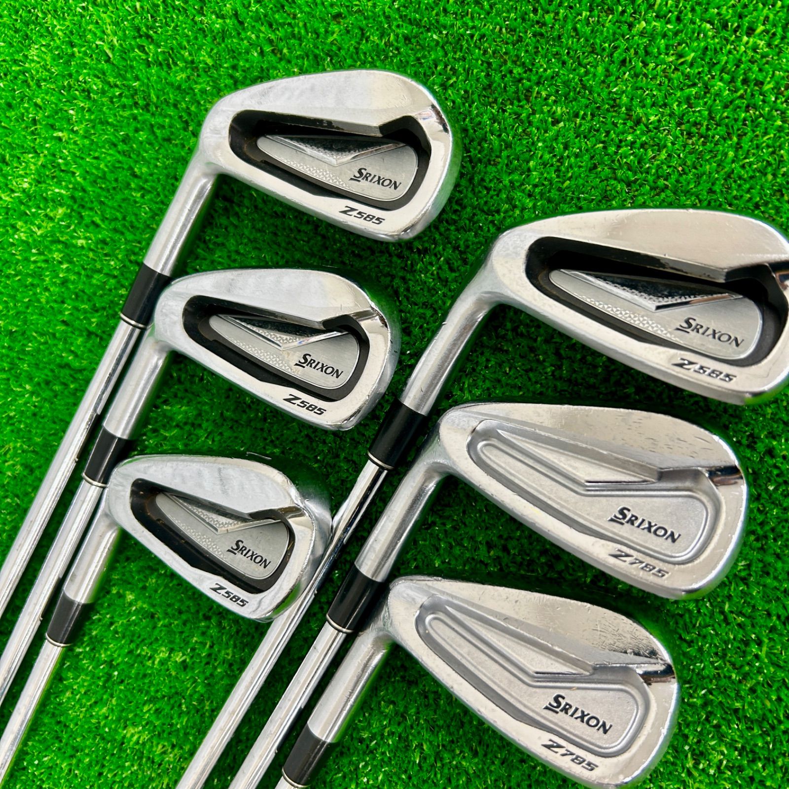 【レフティー】SRIXON スリクソン Z585 Z785 アイアン 6本セット（5-9.P）N.S.モーダス TOUR105【S】 ダンロップ 左用