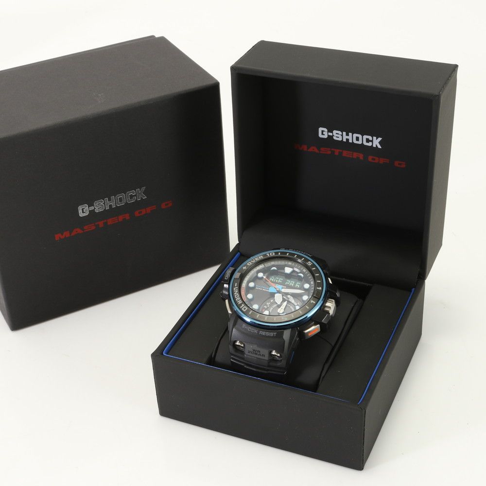 極美品 CASIO カシオ G-SHOCK ガルフマスター クワッドセンサー搭載 