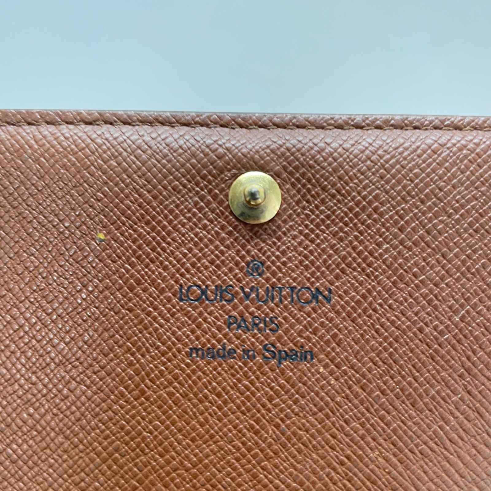 2307 LOUIS VUITTON ルイヴィトン モノグラム 折り財布