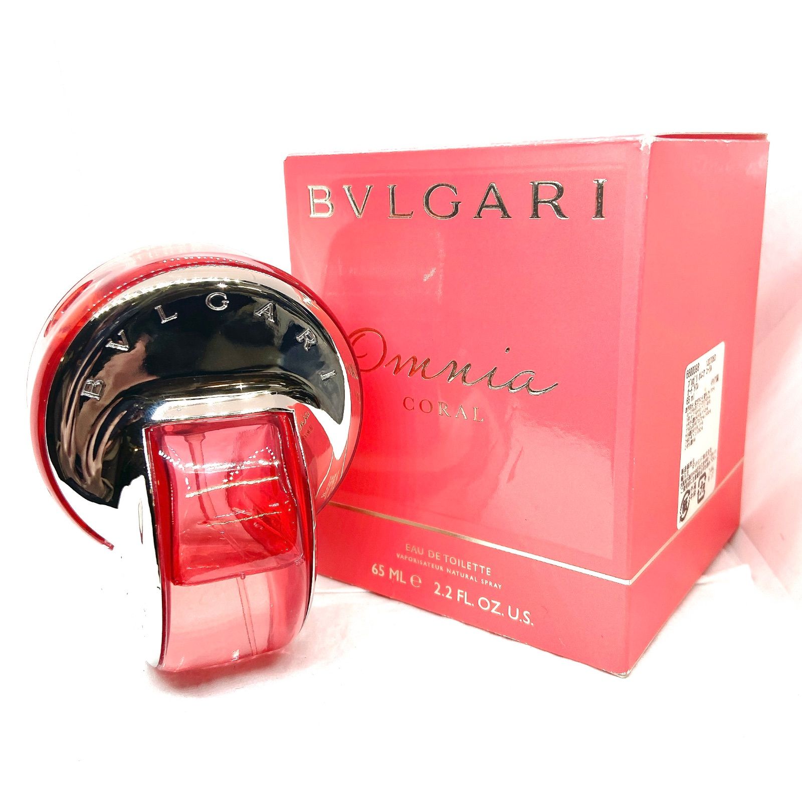 開封済み】BVLGARI ブルガリ オムニア コーラル オードトワレ 65ml 香水 イタリア製 - メルカリ