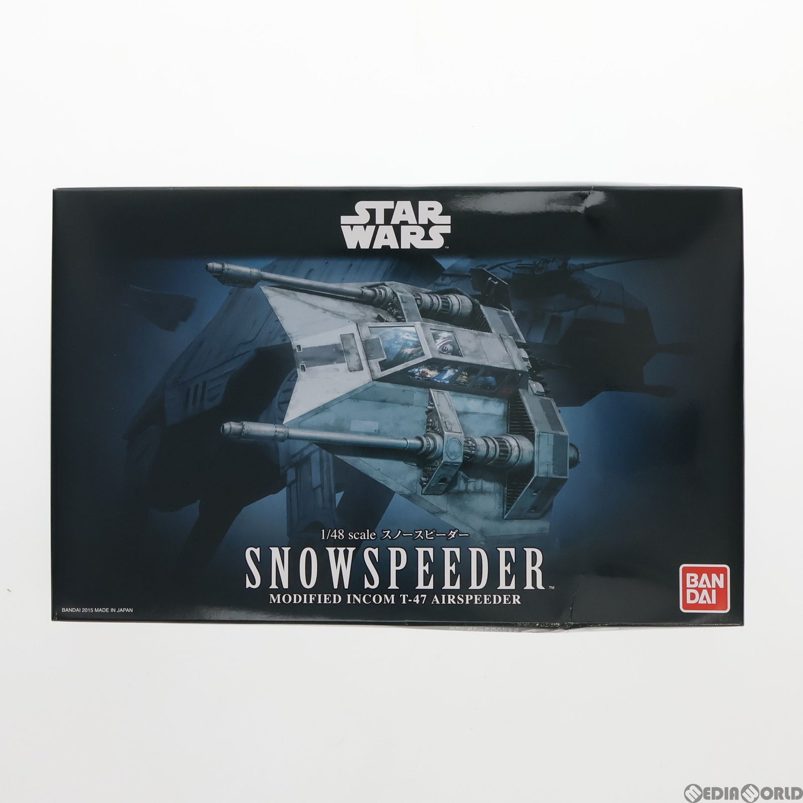 1/48 スノースピーダー STAR WARS(スター・ウォーズ) エピソード5/帝国の逆襲 プラモデル(196692) バンダイ