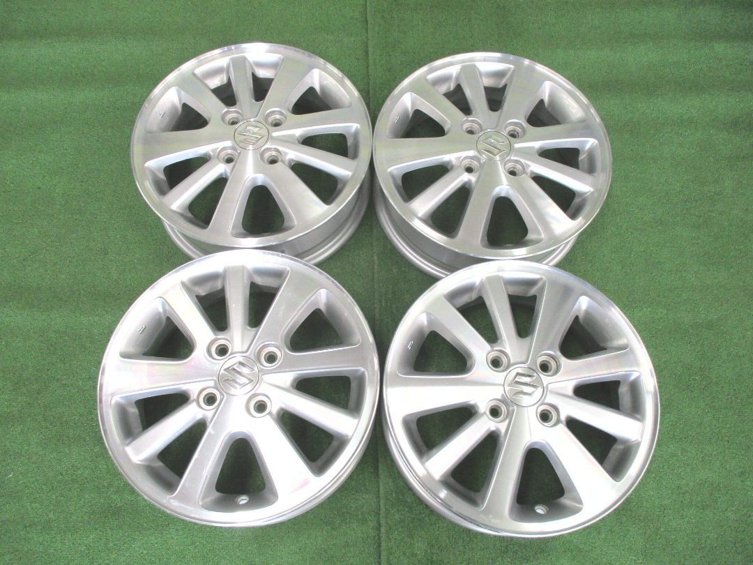 スズキ エブリィワゴン純正 4.5J-14 4H100 50 ホイール 4 本 Y85 大和店