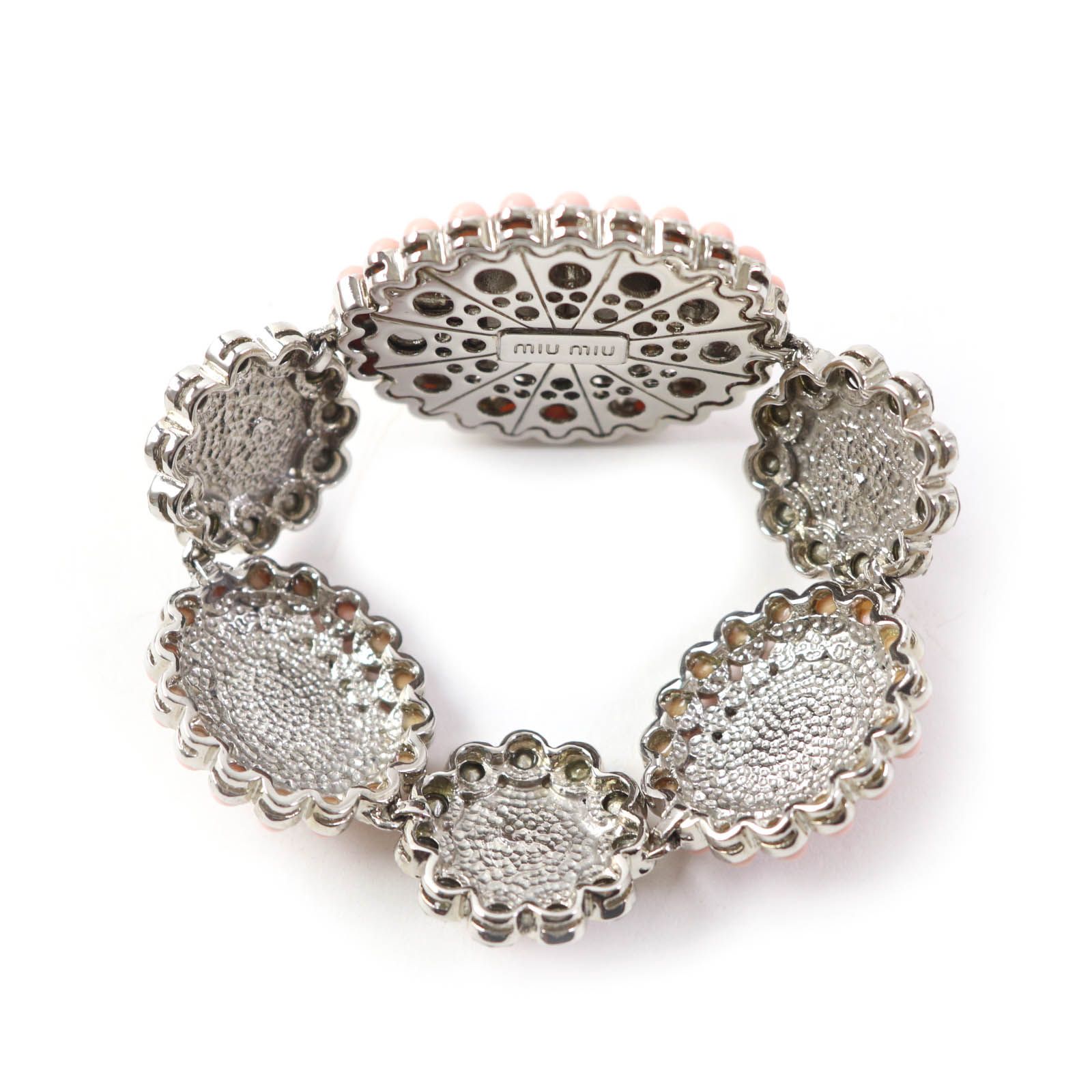 MIUMIU フラワーモチーフバングル