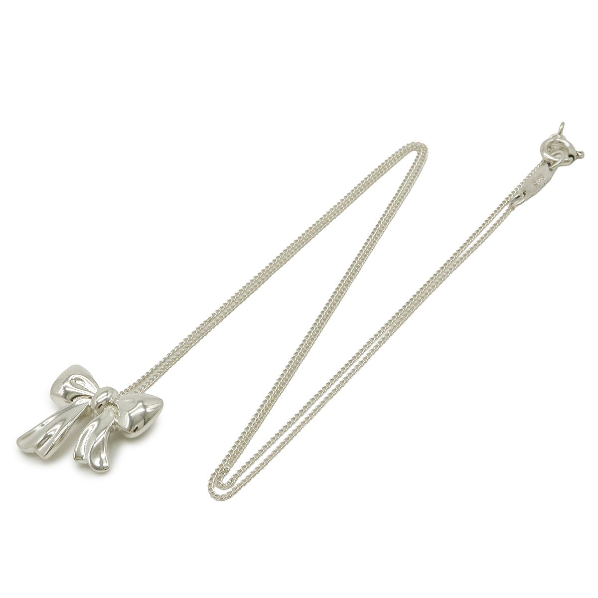 TIFFANY&Co. ティファニー リボンモチーフ ネックレス