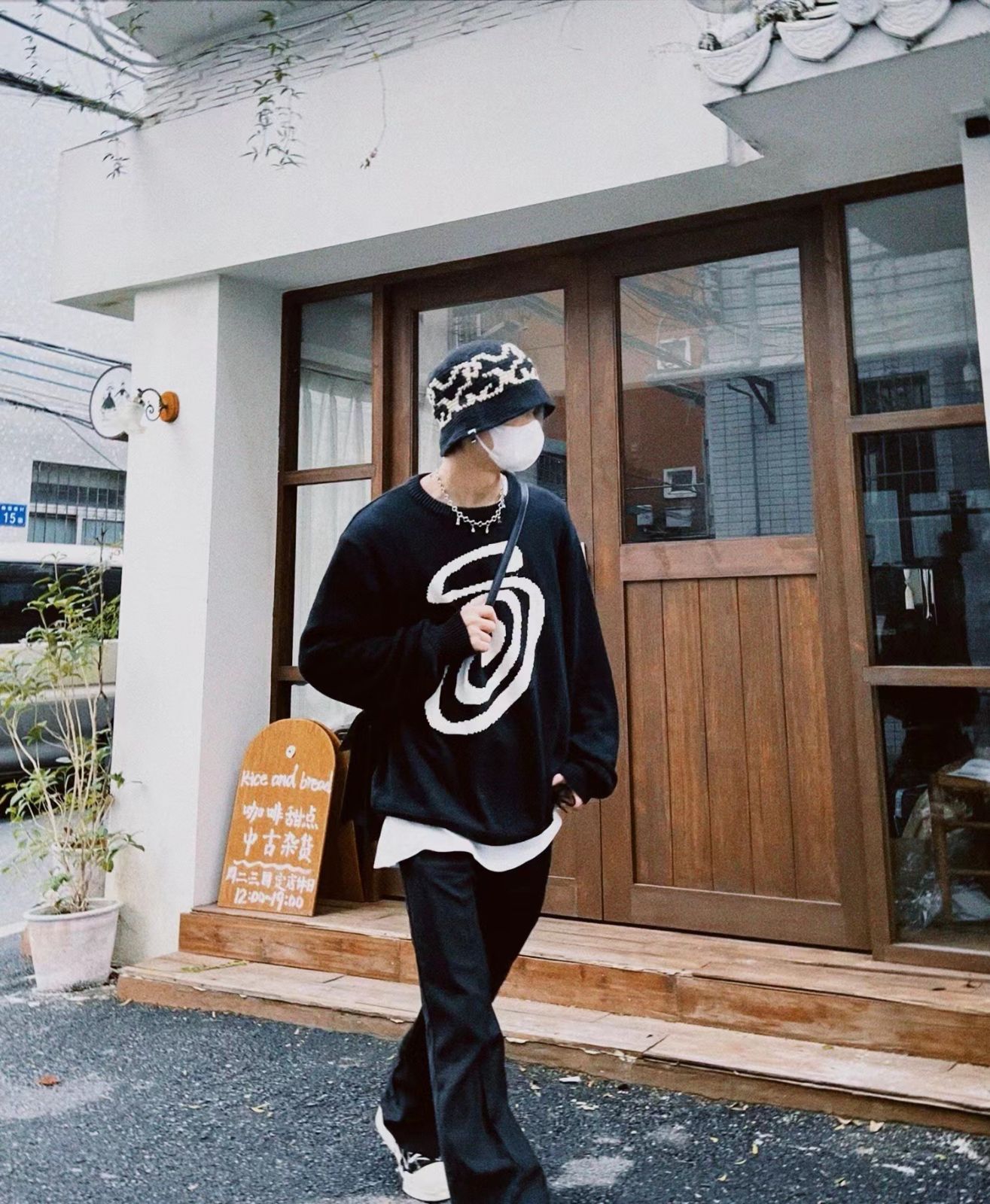 STUSSY クラッシャーハット