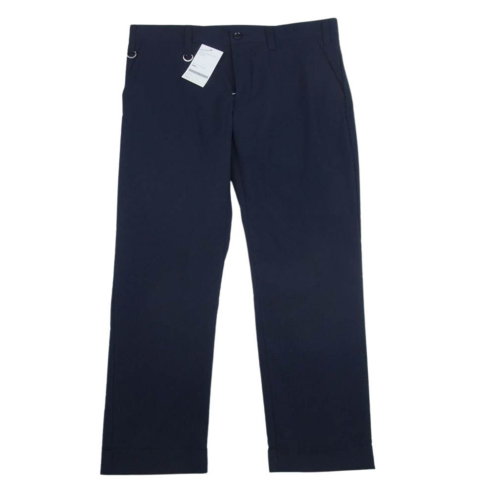 uniform experiment ユニフォームエクスペリメント 20SS UE-200005 COOLMAX STRETCH SEERSUCKER DOUBLE CUFF CROPPED PANTS クールマックス ストレッチパンツ 4【中古】