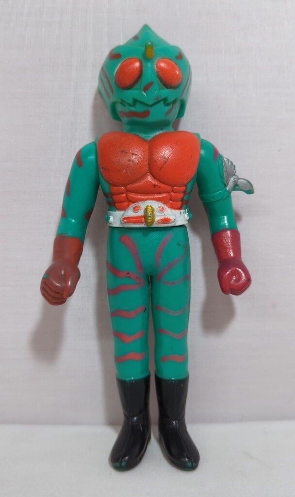 ポピー 仮面ライダーアマゾン ミニソフビ 当時物 ポピー 仮面ライダー アマゾン ソフビ ペンダント ミニソフビ