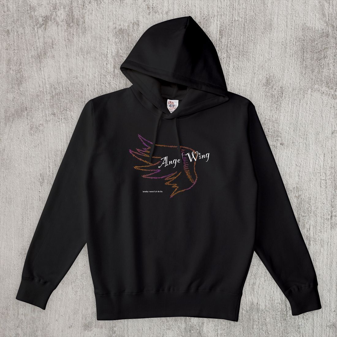 グラフィックパーカー　Angel Wing Color -Parka-