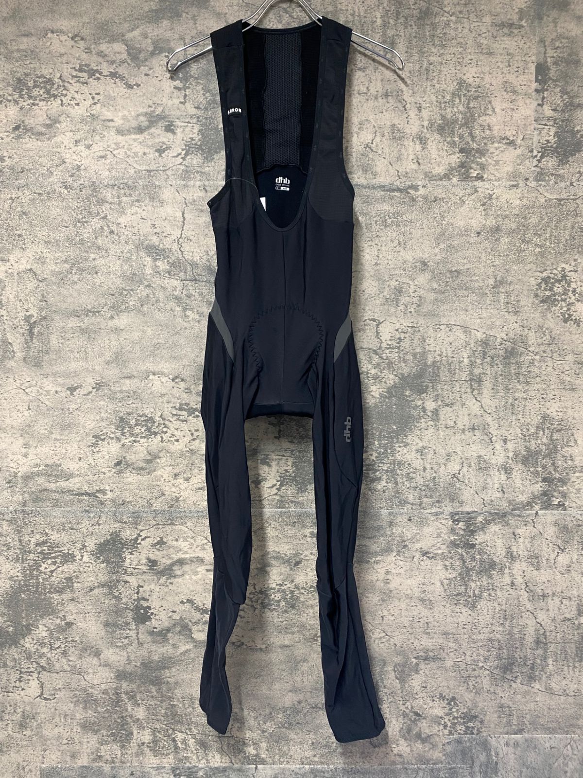 JH038 dhb ビブタイツ 黒 S 裏起毛 AERON