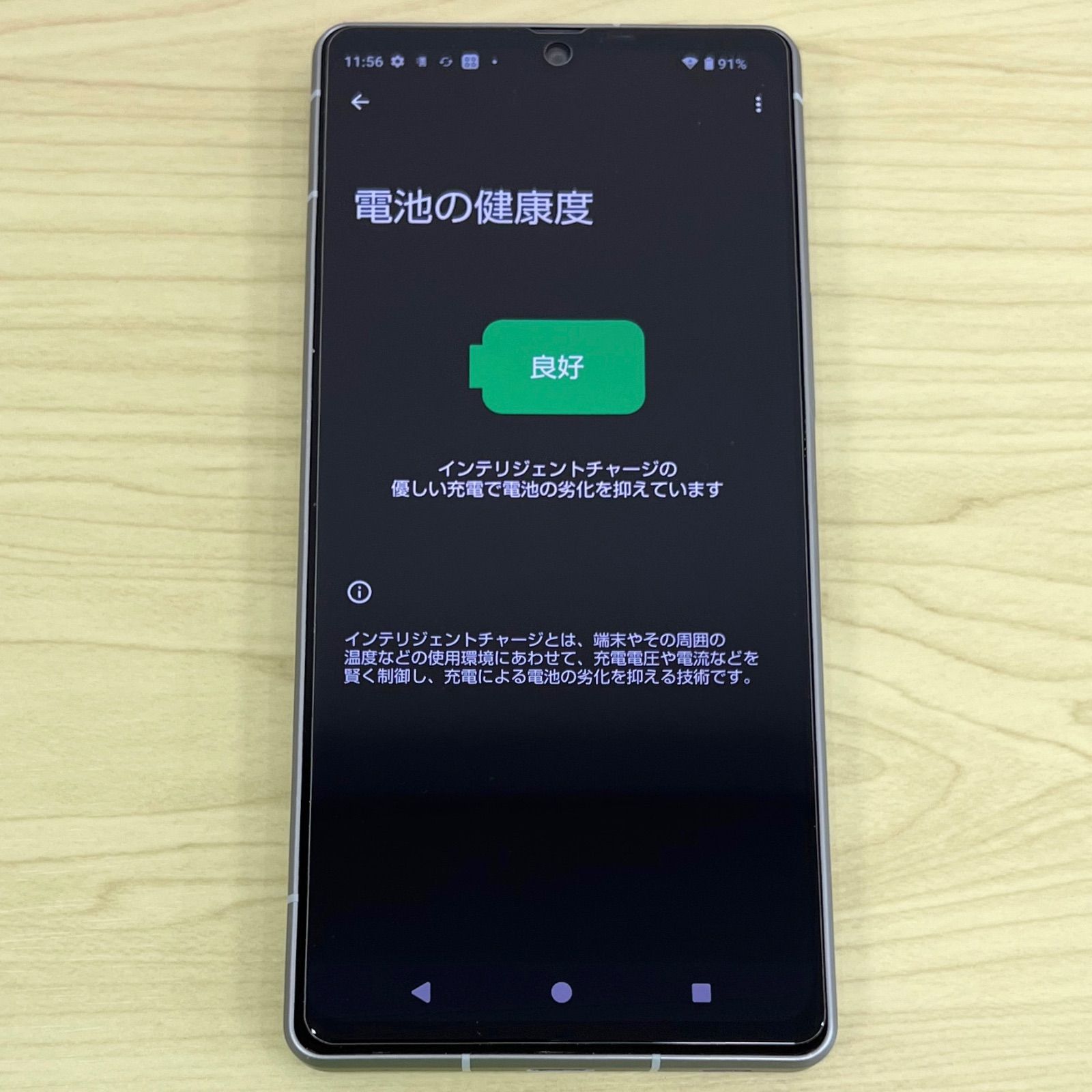 美品】 SHARP AQUOS R8 5G SH-52D ブルー ジャンク品 21260