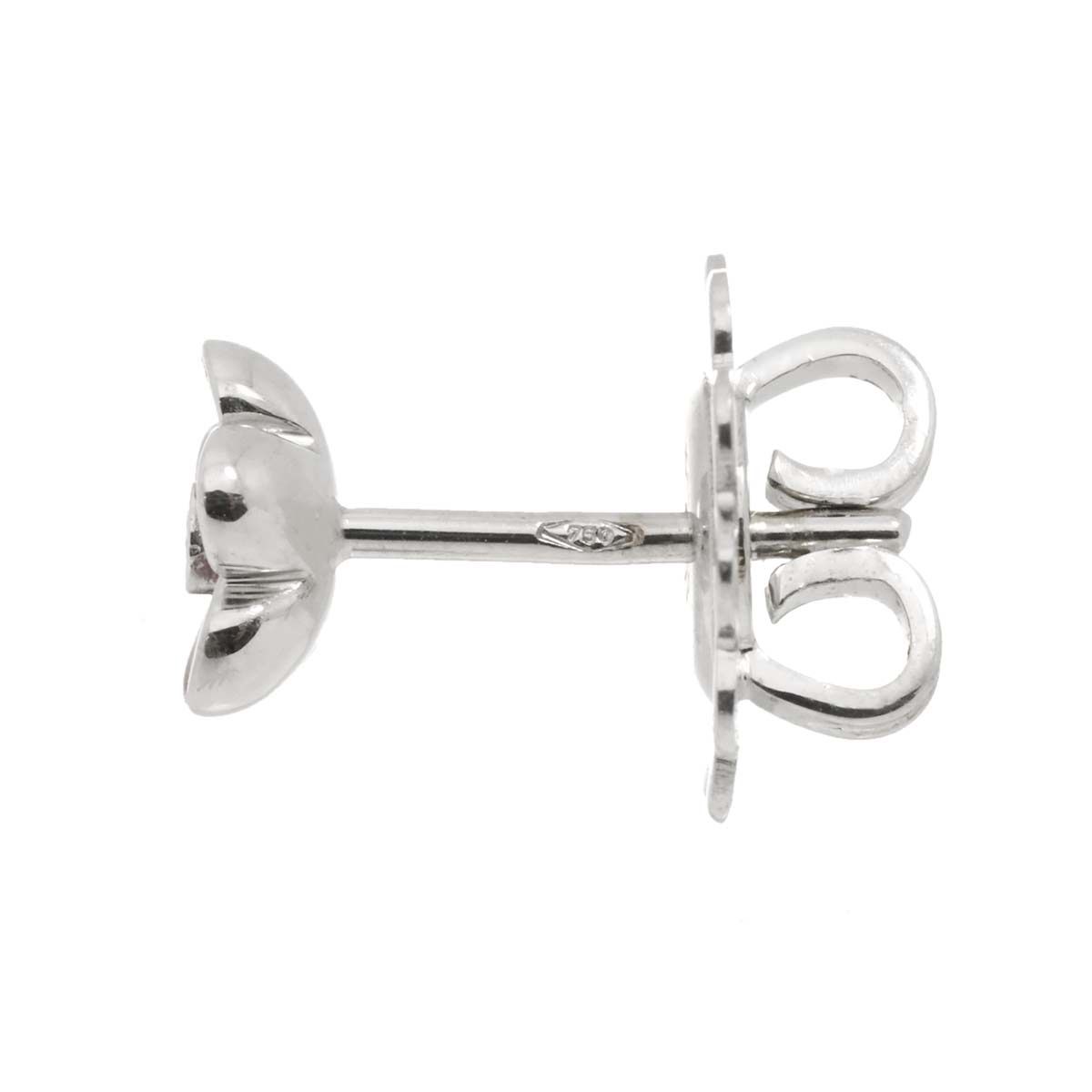 美品 ポンテヴェキオ k18 WG フープピアス750 PV 売り切り価格 美品