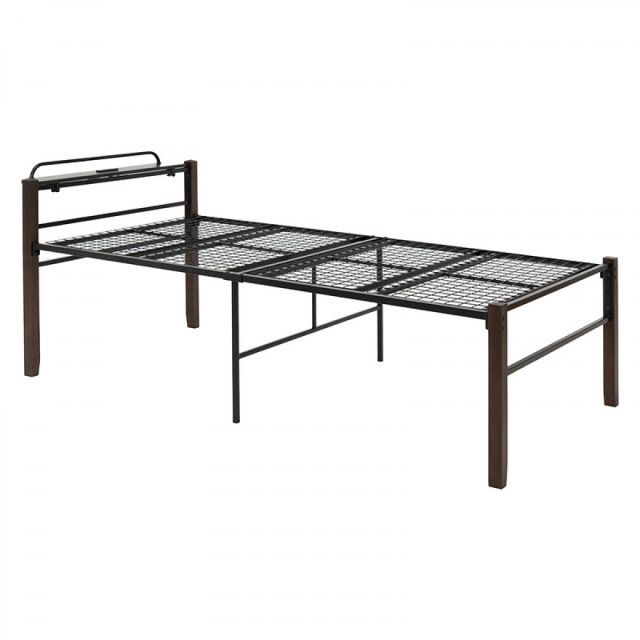 萩原 Hagihara KH-3097BK-MS 宮付きシングルベッド ハイタイプ 新生活 インテリア 家具おしゃれ