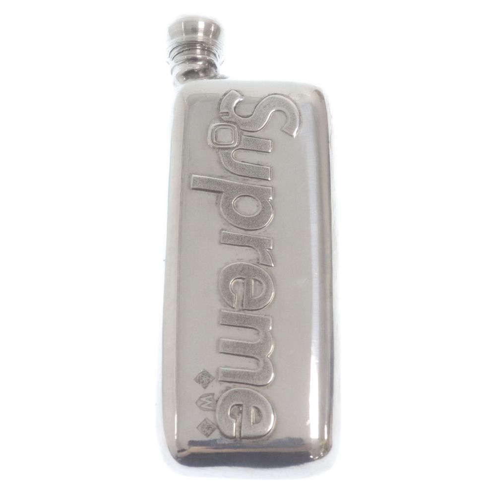 シュプリーム フラスコ ボトル シルバー色 SUPREME (シュプリーム) Burner Phone Pewter Flask Silver バーナー