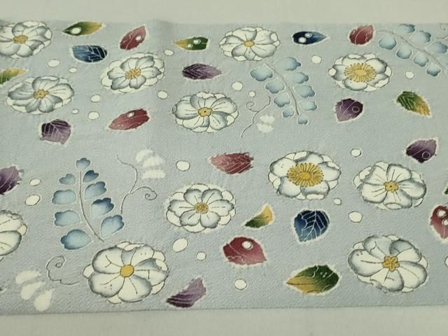 平和屋着物○太鼓柄袋帯 辻が花 鬼しぼ縮緬 正絹 逸品 DAAT0160ob  