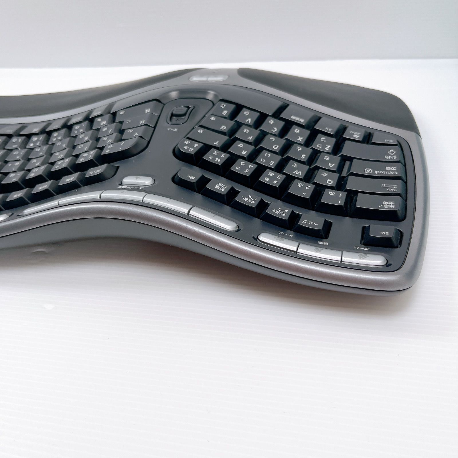 Microsoft NaturalErgonomic キーボード KU-0462 Microsoft KU-0462 Natural Black Ergonomic Wave USB Keyboard
