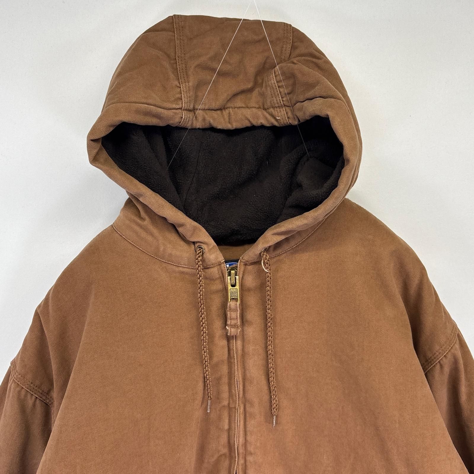 キングサイズ42！ショットアクティブジャケットジップアップスエード