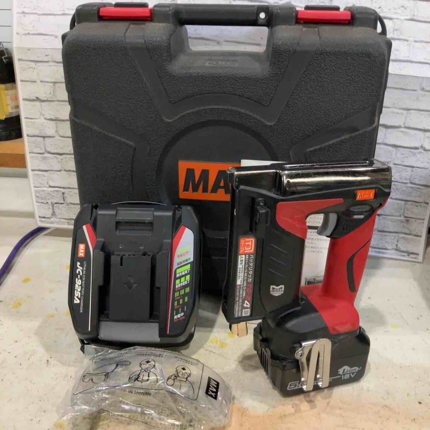 マックス MAX コードレスタッカ TG-Z4-BC|1850A 川口店