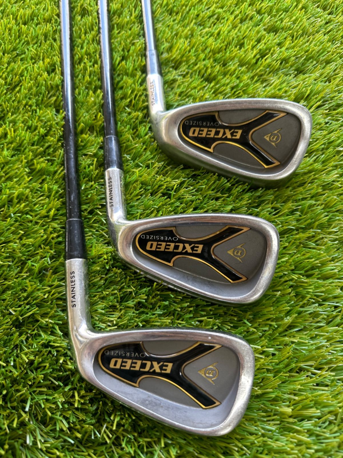 ダンロップ EXCEED アイアン 3本セット 右 flex-R DUNLOP - メルカリ