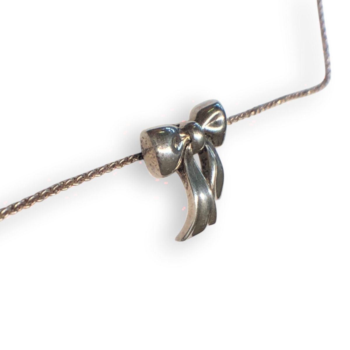 Tiffany & Co. ティファニー リボン ネックレス 925 シルバー