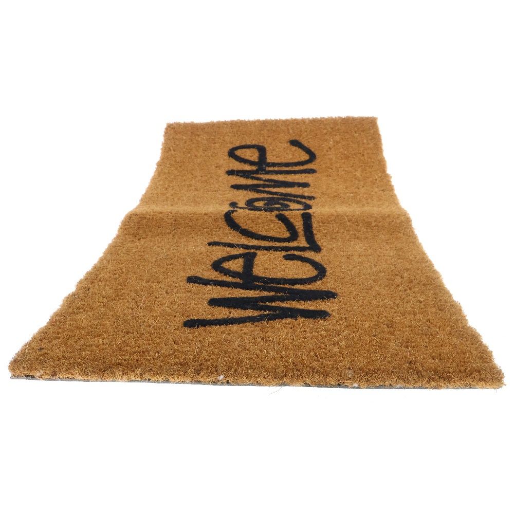 STUSSY (ステューシー) WELCOME MAT ウェルカム 玄関マット ブラウン