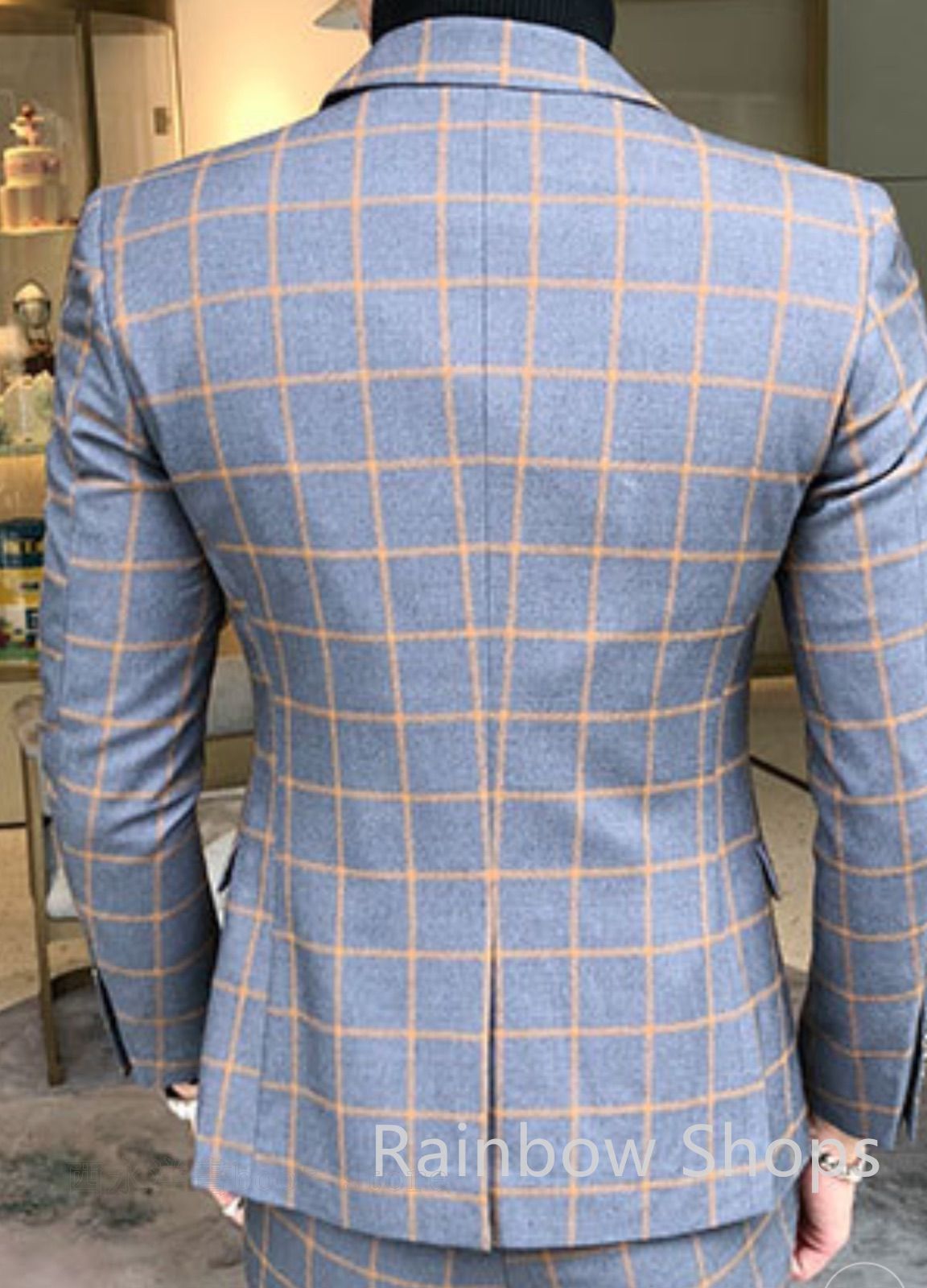 メンズ チェック柄