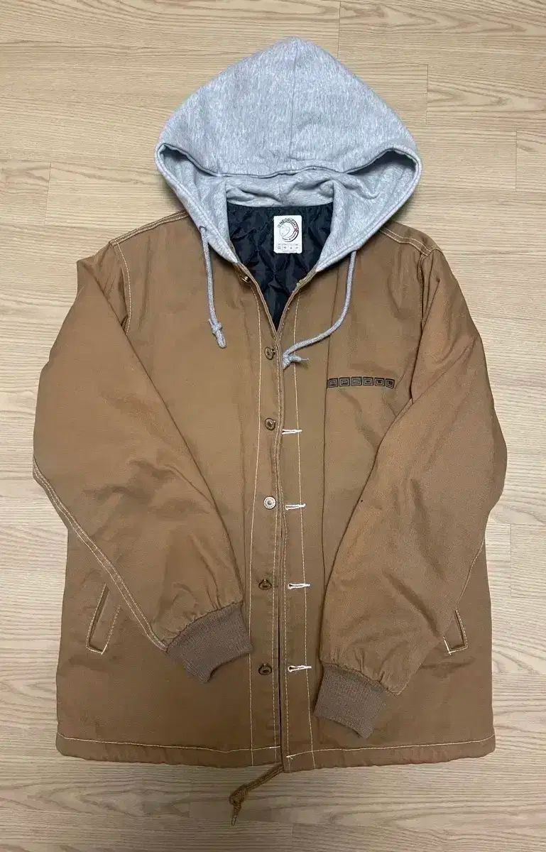 【雷市場（ポンジャン）商品韓国直送】 ワンツーライド ヴィンテージ フード ジップアップ