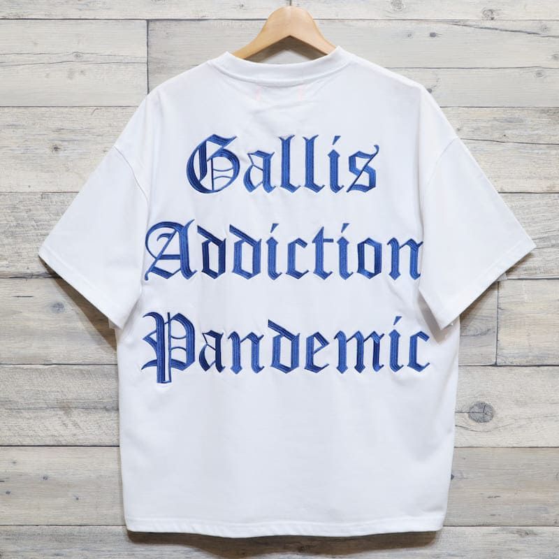 【超值特卖】新品 GALLIS ADDICTION Tシャツ Tシャツ/カットソー(半袖/袖なし)