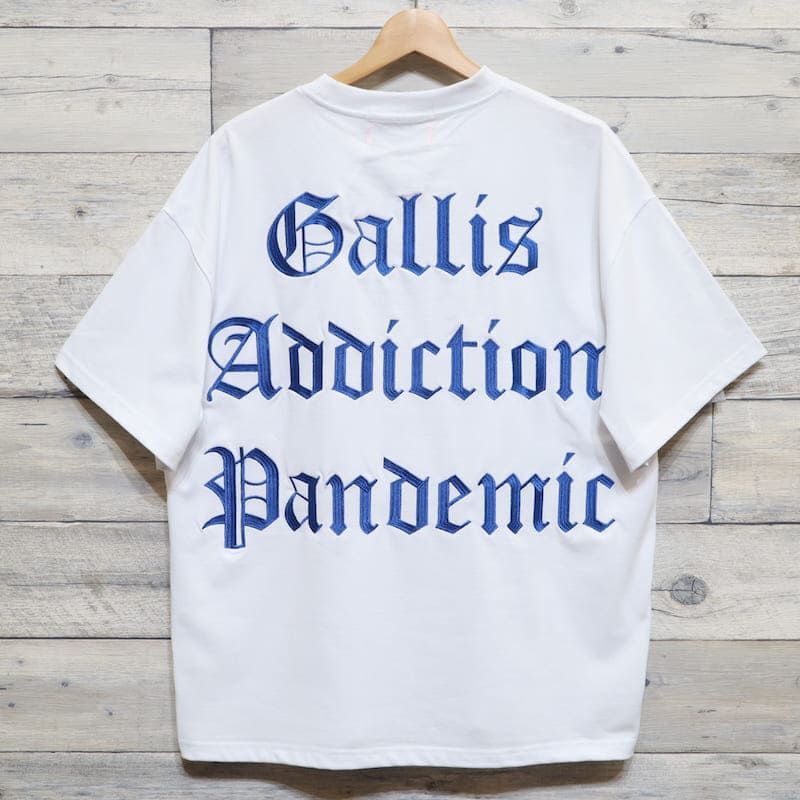 新品 メンズ GALLIS ADDICTION ガリス アディクション 半袖 Tシャツ