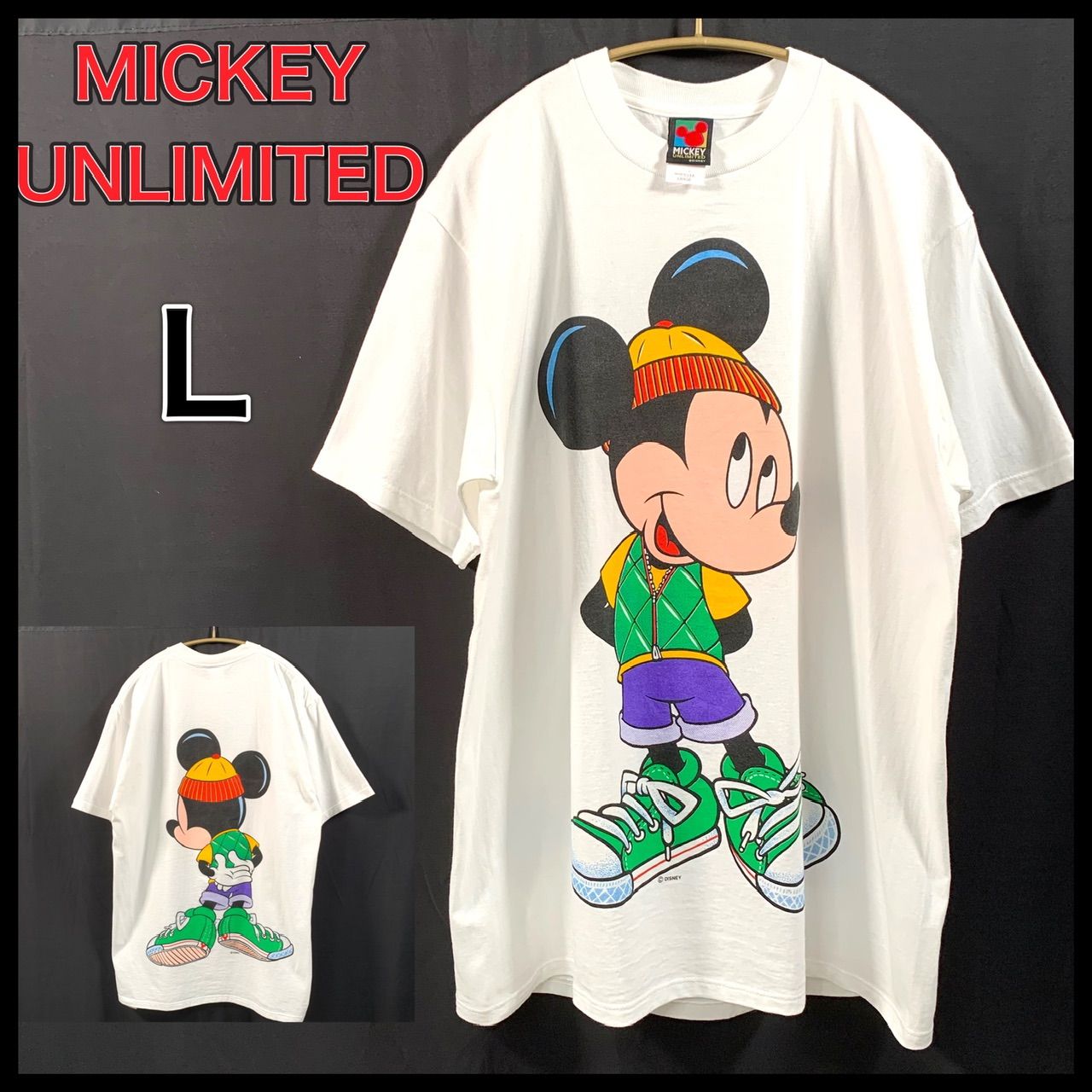 ☆ビンテージ☆古着 半袖 Tシャツ 90年代 ディズニー DISNEY ミッキー