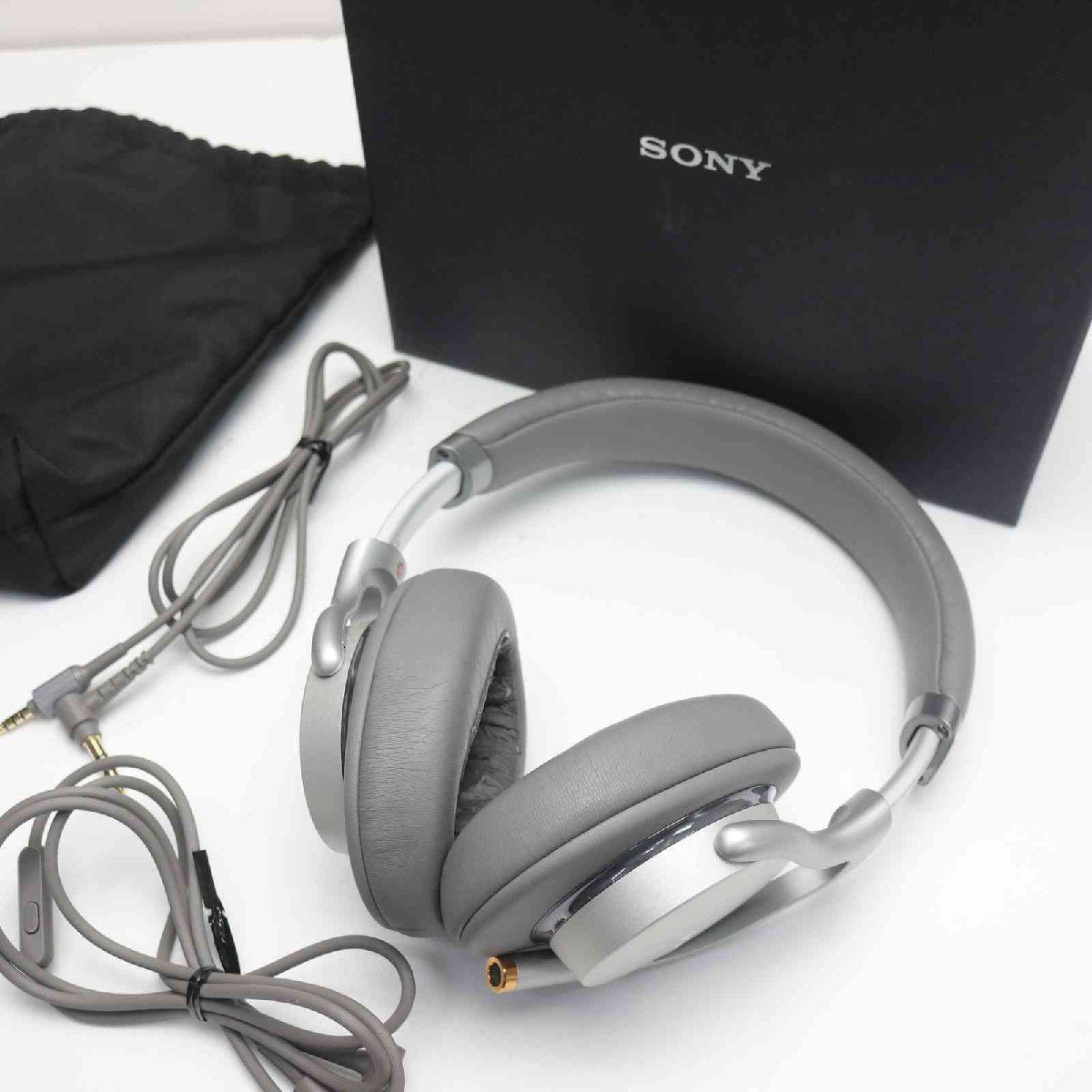 良品 MDR-1AM2 MDR-1 シルバー ヘッドホン SONY あすつく 土日祝発送OK-