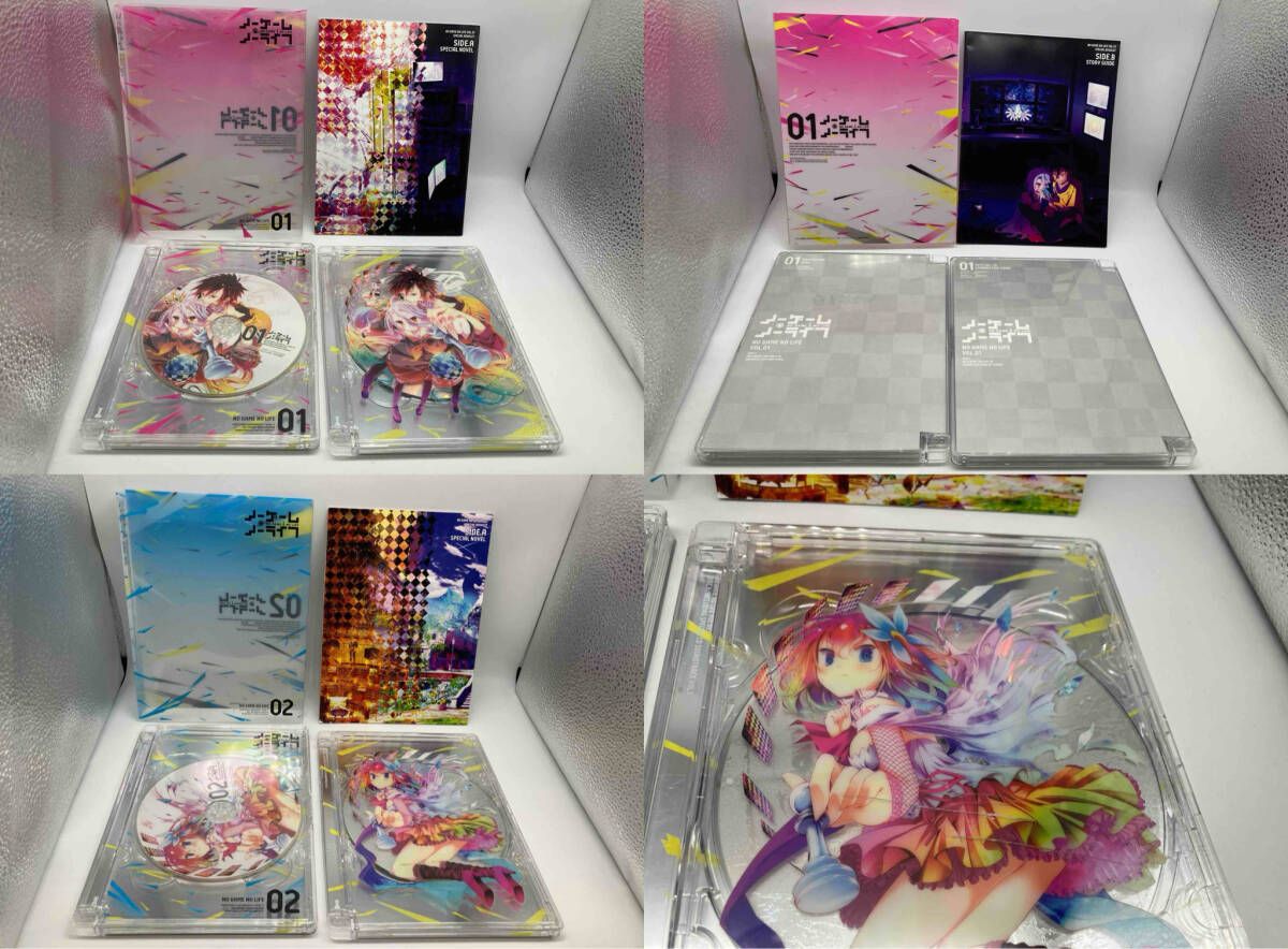 ケース割れあり】[全6巻セット]ノｰゲｰム・ノｰライフ Ⅰ~Ⅵ(Blu