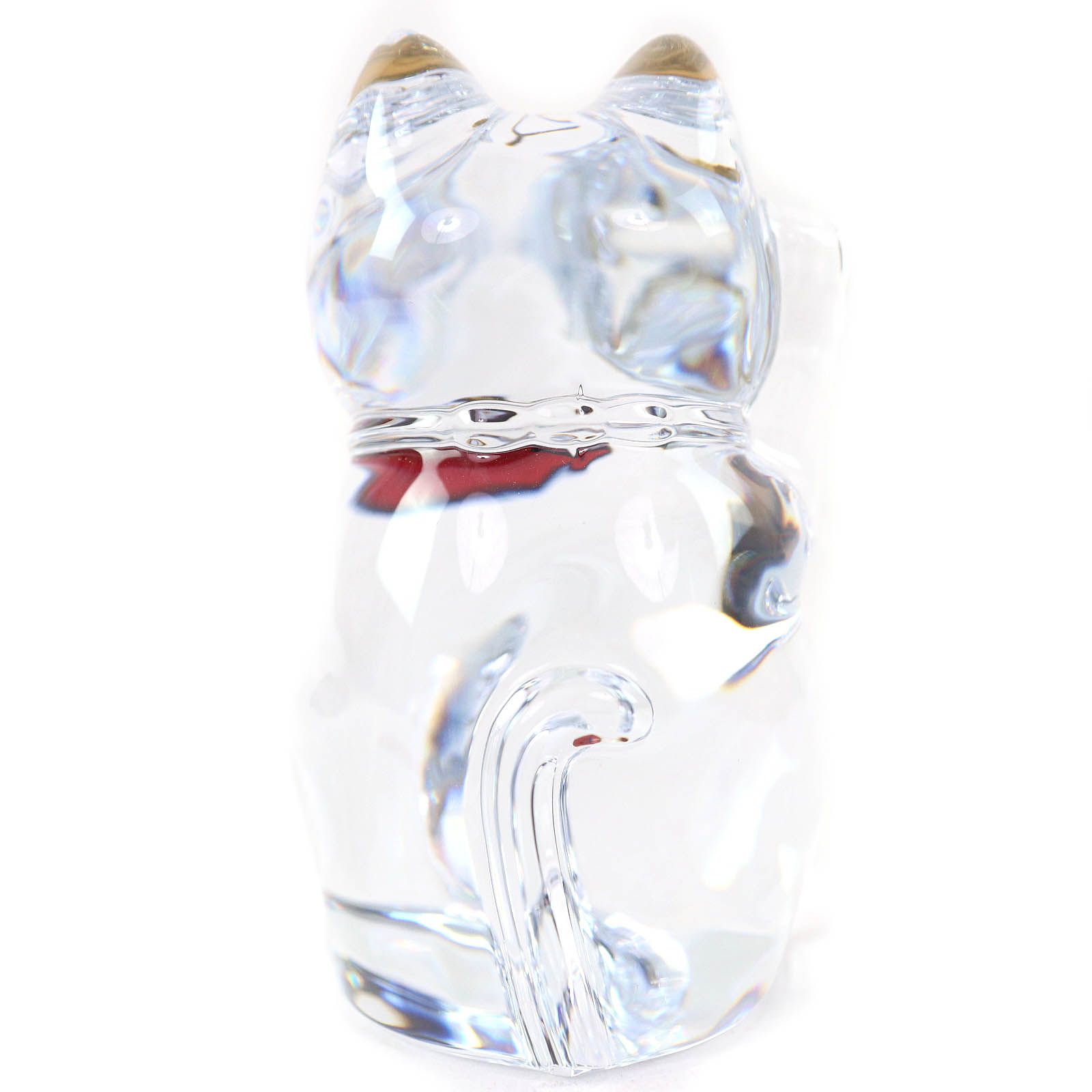 バカラ　ラッキーキャット　レッド　フィギュリン　クリスタル　置物　招き猫 Amazon.co.jp: バカラ BACCARAT まねき猫 招き猫 ラッキー
