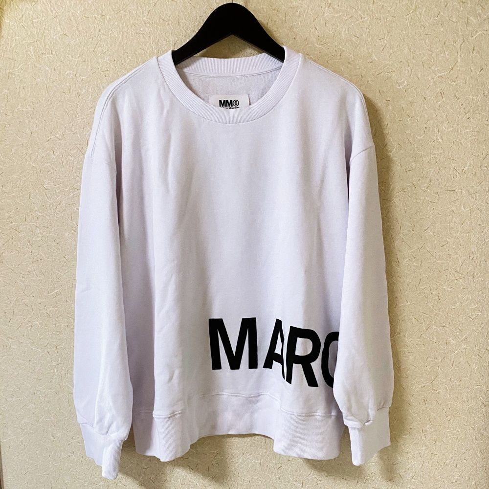 【新品】MM6 Maison Margiela / ロゴ スウェットシャツ L