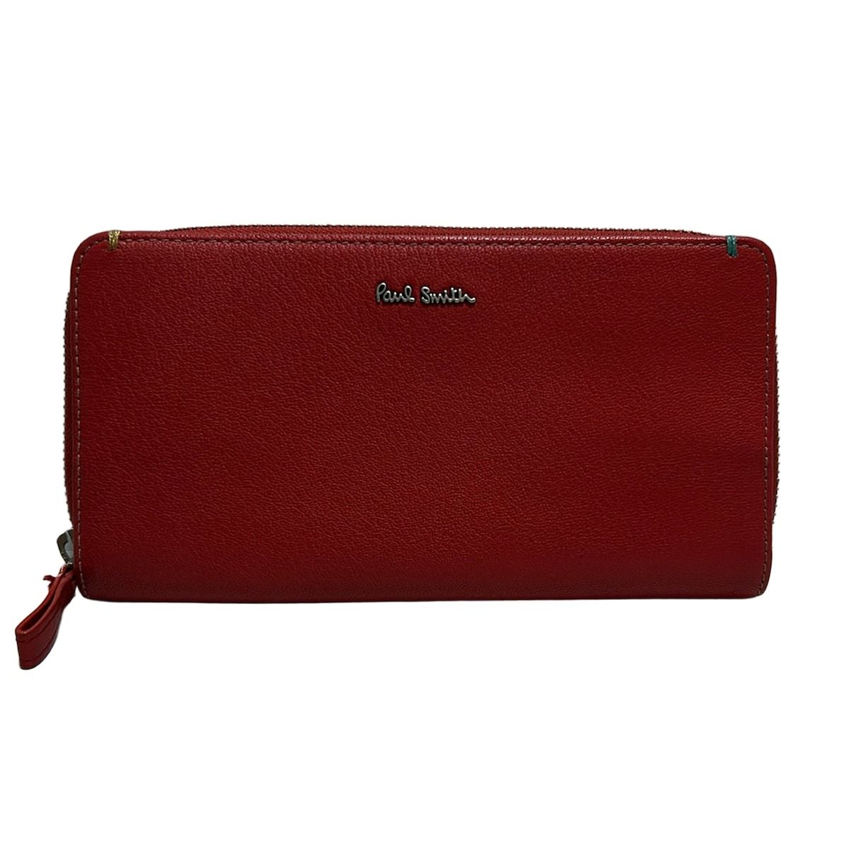 PaulSmith(ポールスミス) 長財布 - レッド - メルカリ PaulSmith(ポールスミス) 長財布 - レッド - メルカリ