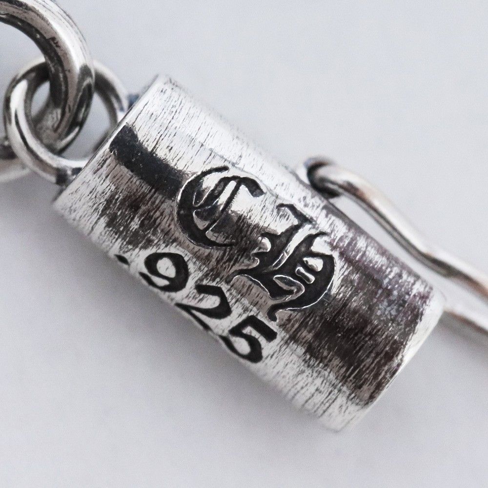 未使用 CHROME HEARTS ペーパーチェーン ブレスレット 8インチ 未使用 CHROME HEARTS ペーパーチェーン ブレスレット 8インチ