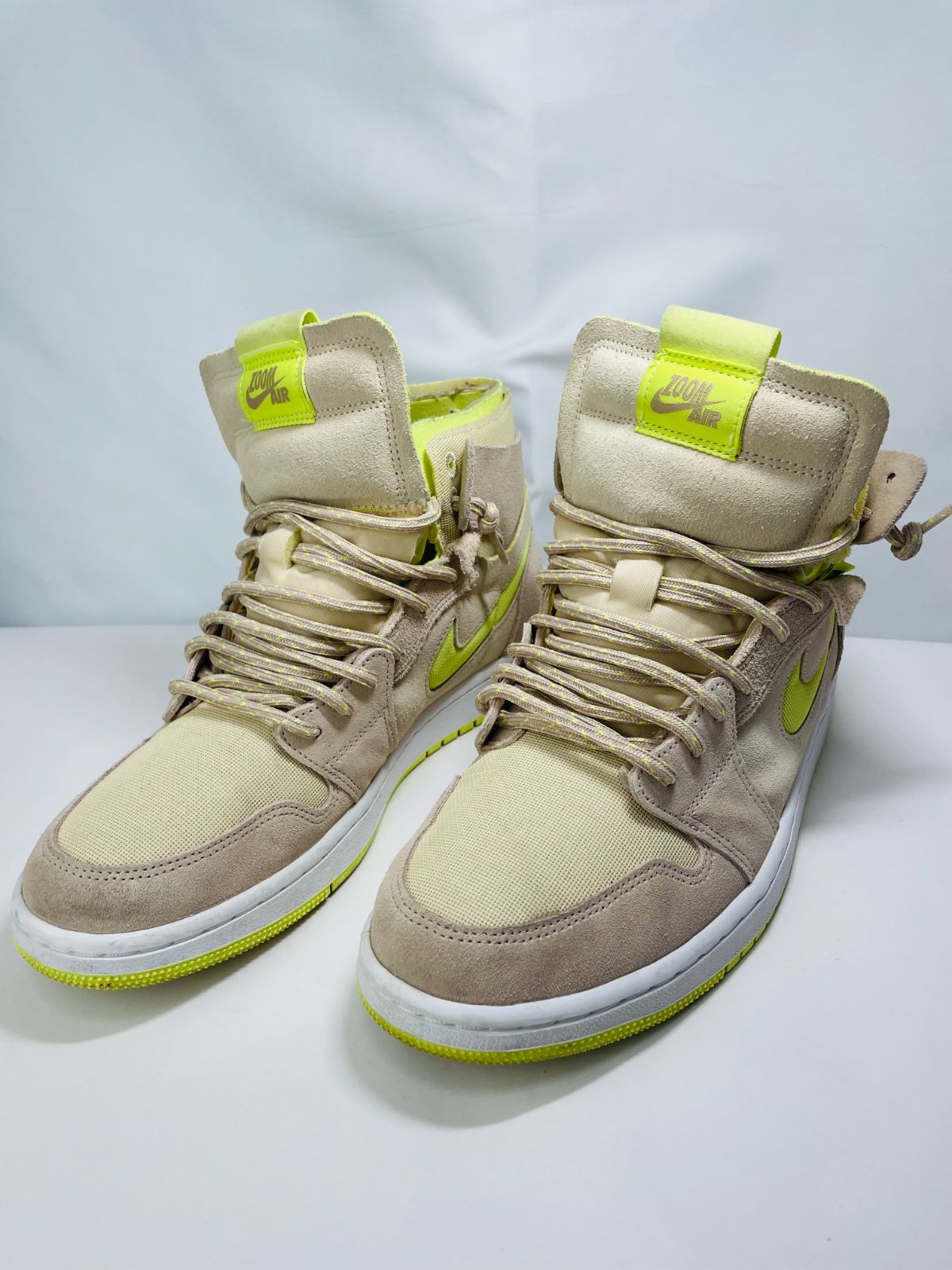 NIKE ナイキ WMNS AIR JORDAN 1 HIGH ZOOM COMFORT LEMON TWIST ...