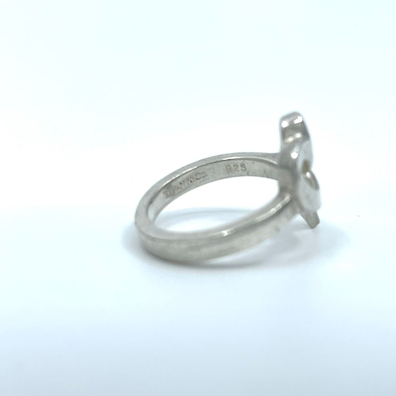 ティファニー 指輪 ラヴィングハート シルバー925 リング 7号 レディース 美品 TIFFANY &Co. ティファニー ラビングハート 指輪 リング 7