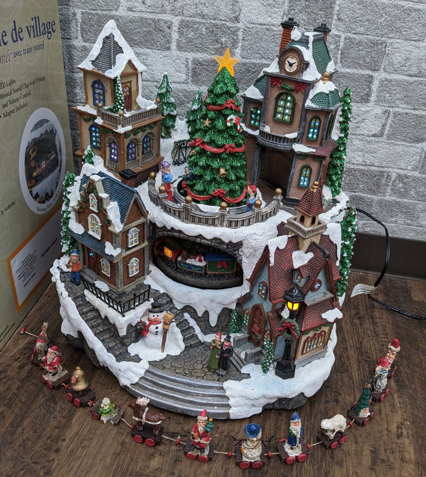 動作品 コストコ Village Scene ホリデータウン クリスマス