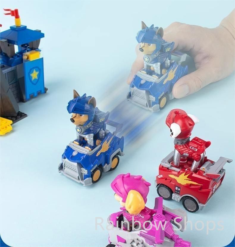パウパトロール セット メガ パウ・パトロール パウっと変形！パウ・パトロール出動