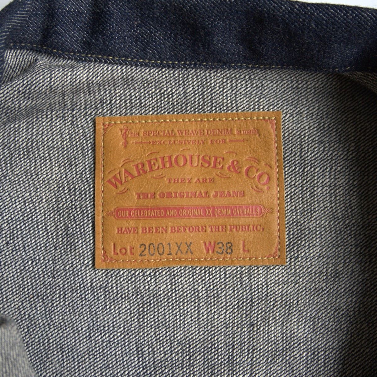 極美品/大戦モデル】 WAREHOUSE【2001XX 1ST TYPE デニムジャケット 