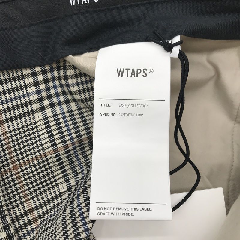 WTAPS トラウザーパンツ LEZ STRT 02 Trousers 242TQDT-PTM04 チェック