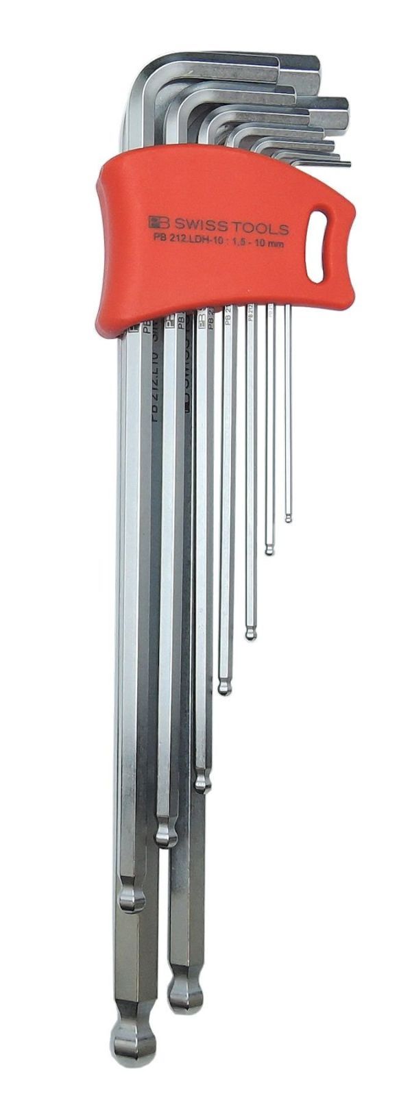 ボール付ロングＨＥＸレンチセット　212LＨ-8ＣＮ ＰＢスイスツールズ ボール付ロング六角棒レンチセット212LH-8CN(ドライバー・六角棒レンチ・ボールポイント六角棒レンチ)送料無料 |  リコメン堂インテリア館