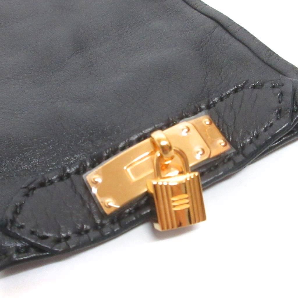 エルメス手袋　カデナチャーム HERMES エルメス ケリー グローブ カデナチャーム 手袋 サイズ