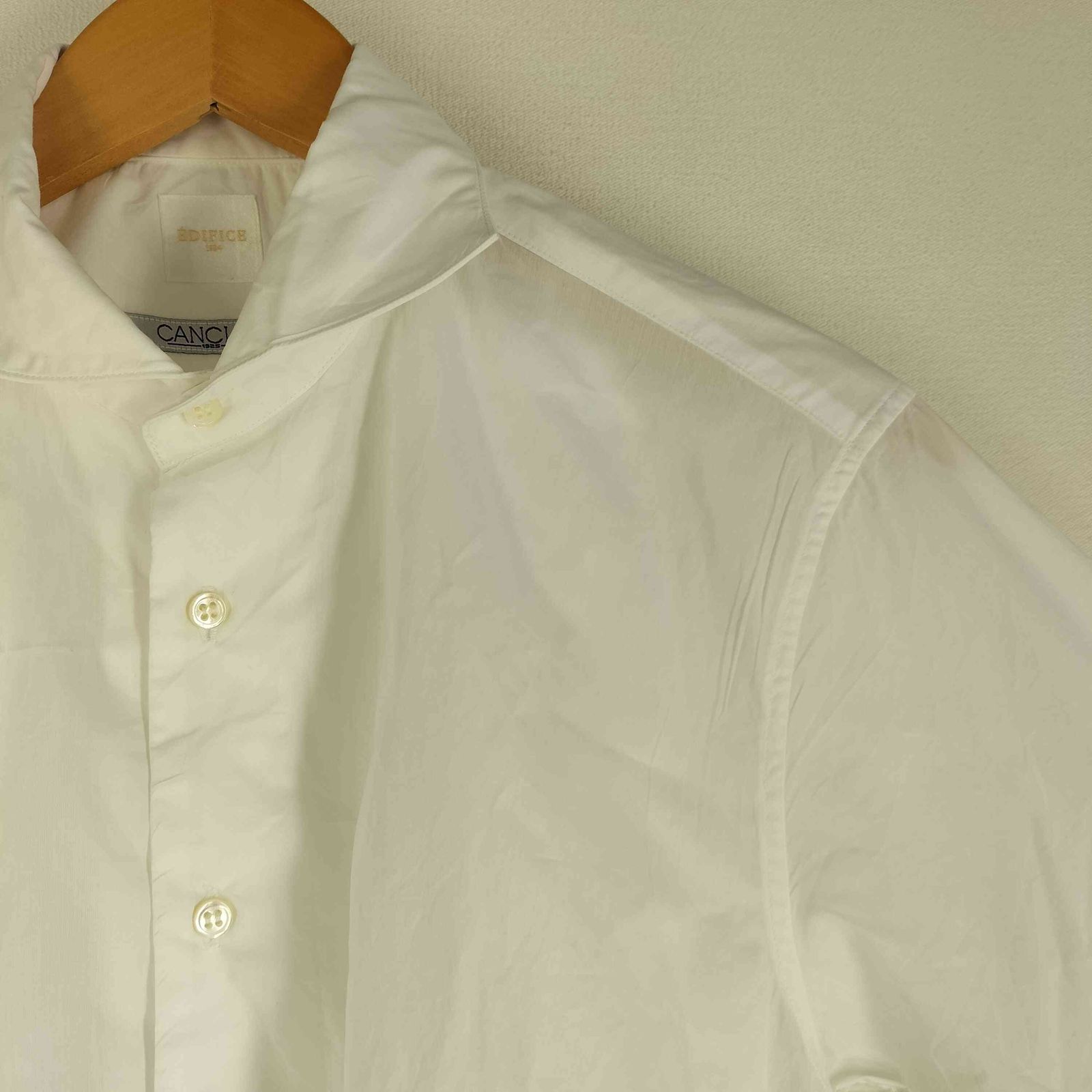 エディフィス CANCLINI カッタウェイシャツ EDIFICE（エディフィス）の「【CANCLINI / カンクリー二