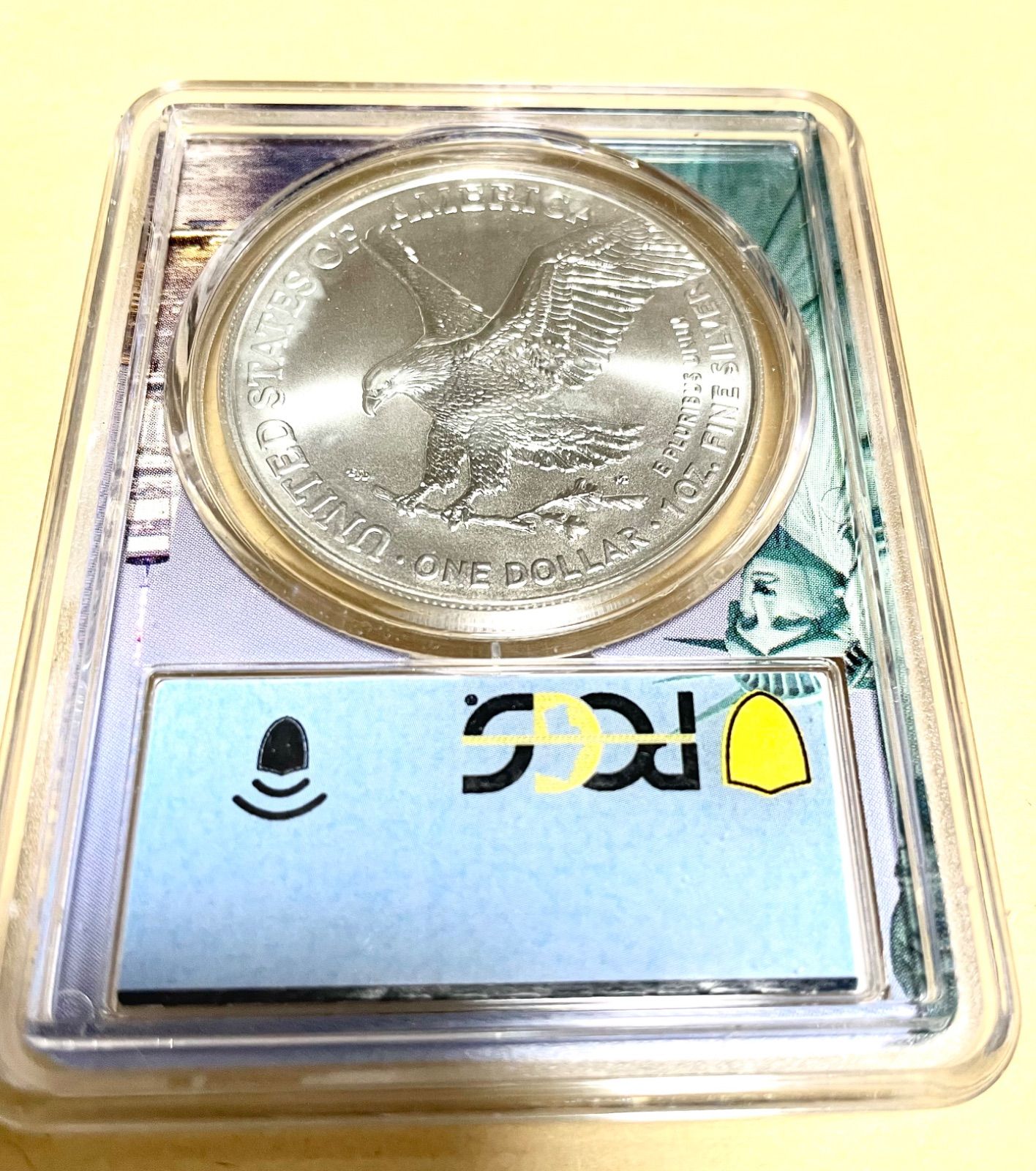 最高鑑定☆2021 アメリカイーグル銀貨 PCGS ファーストストライク