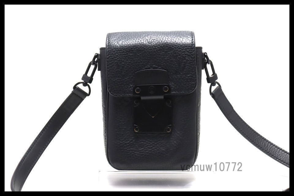 RFIDタグ希少美中古□ルイヴィトン モノグラムトリヨン Sロック