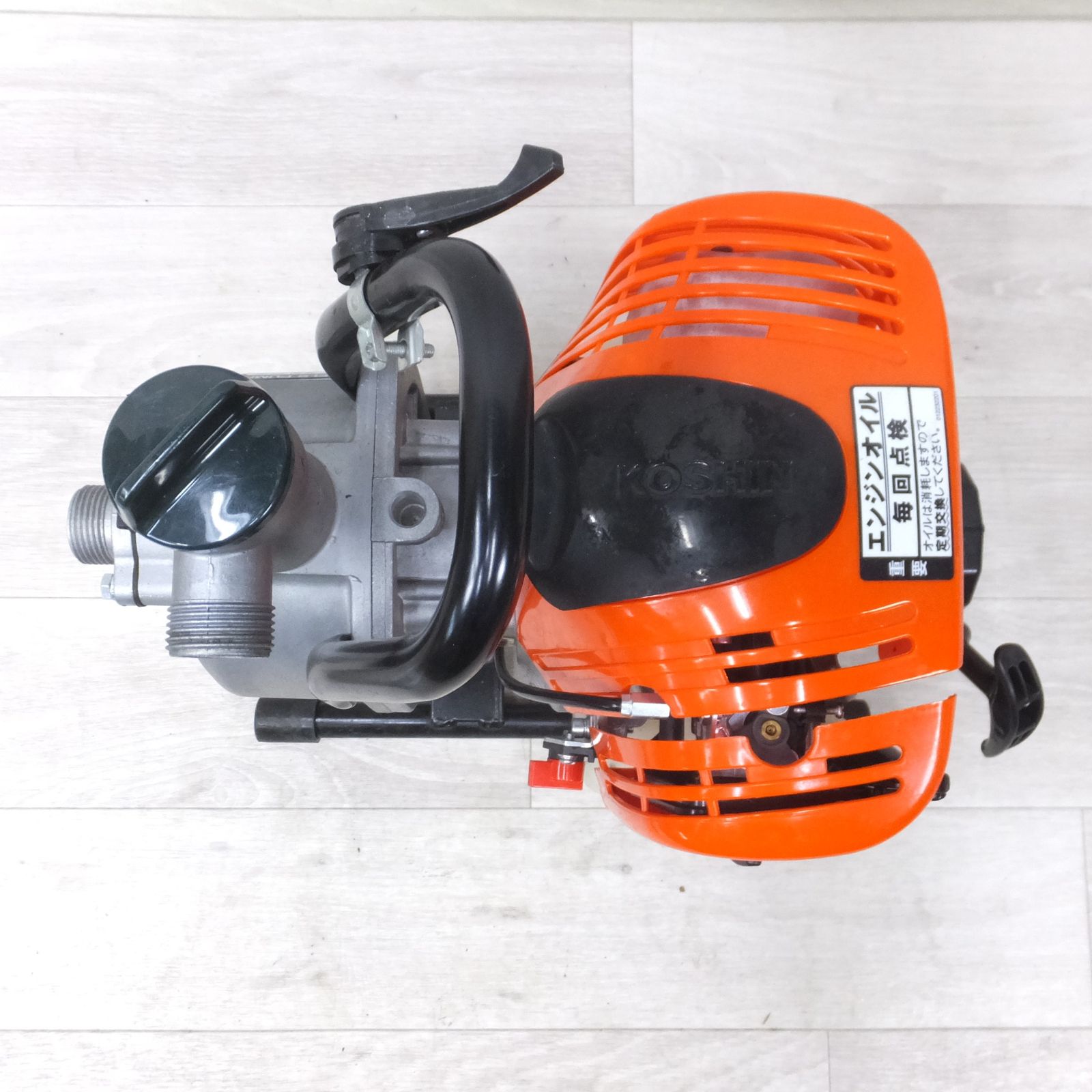送料無料] キレイ◇KOSHIN 工進 ハイデルスポンプ SEV-25F エンジン