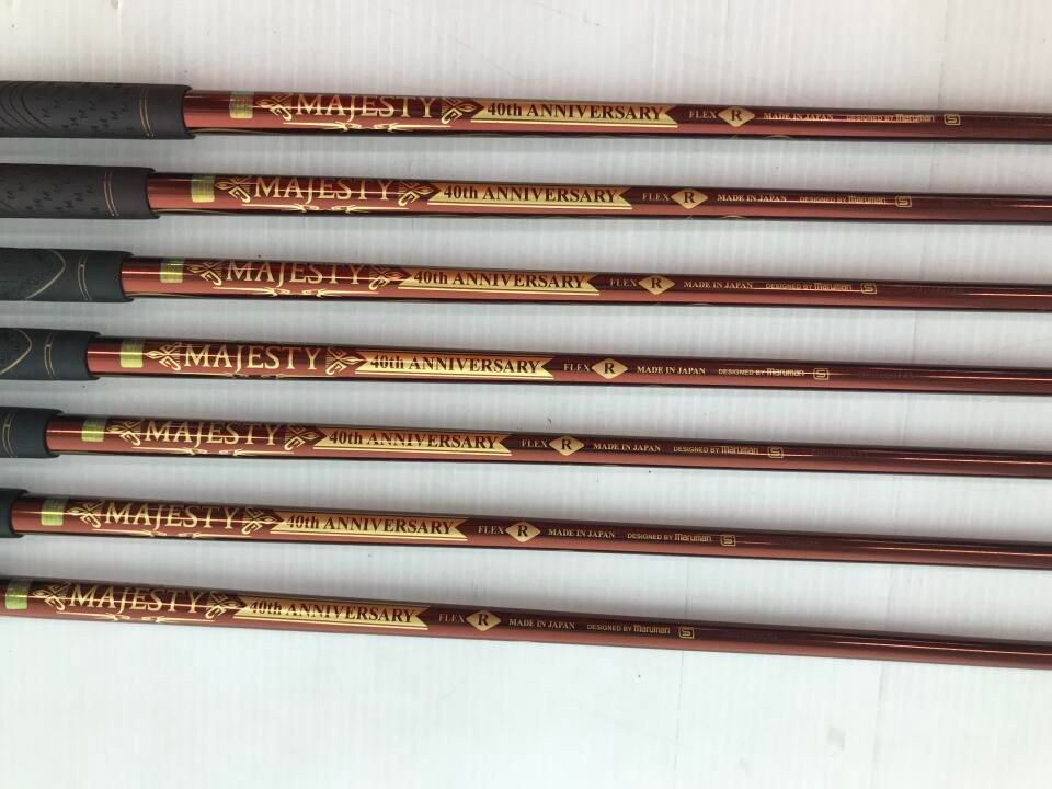【激レア】マジェスティ 40thアニバーサリー メンズアイアンセット 7本 SR Yahoo!オークション -「40th anniversary」(ゴルフ) (スポーツ別)の